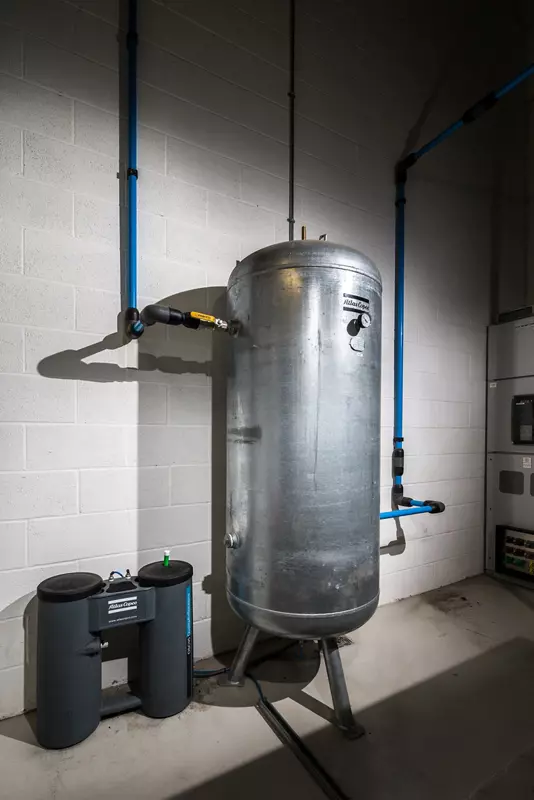 儲氣槽、後端冷卻器及製程用水冷卻器